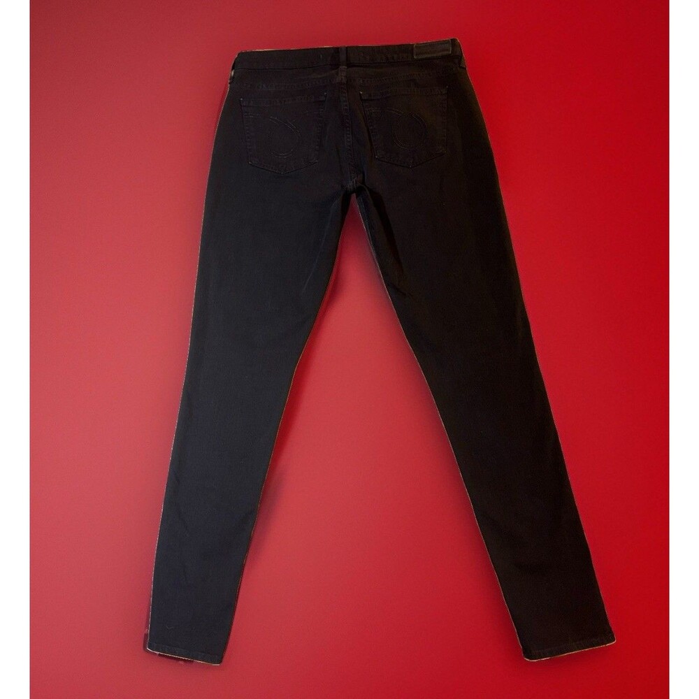 Big Star Bella Jeans Size 30R Women's Mid-Rise Black Stretch Denim Comfort - Picture 2 of 4